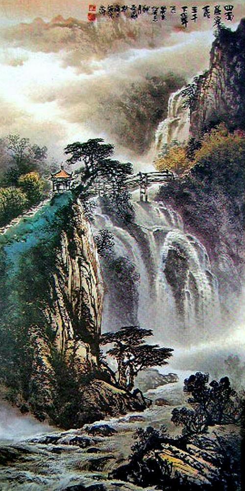 曾刚最新山水画图片,曾刚最新山水画图片——温馨的日常与友情的深度